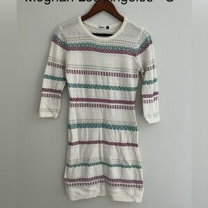 Meghan LA Striped Sweater Dress